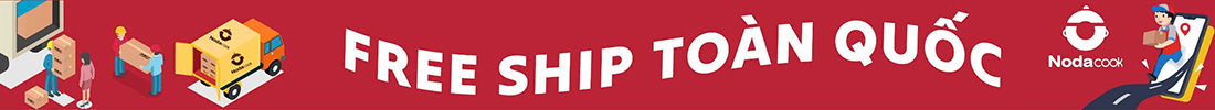 Freeship NodaCook Header top Trang chủ