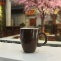 cốc cà phê quai c men nâu