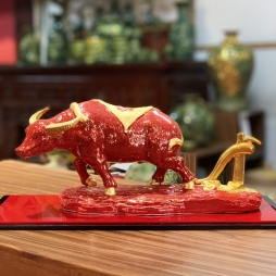 tượng trâu phong thủy cho người mệnh hỏa