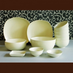 Bộ đồ ăn gia đình 13 sản phẩm (Kem)