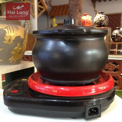Nồi nấu cháo điện NodaCook 2 lít (Đen)
