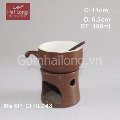 Bộ tách & bếp đun nóng cafe
