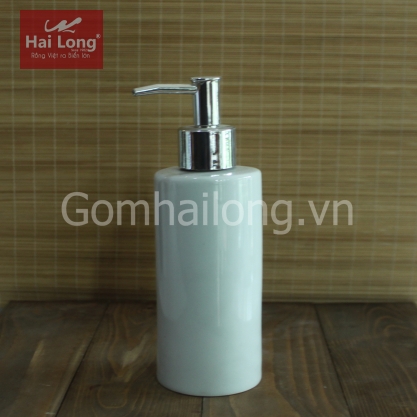 Bình phịt trụ cỡ to (Trắng)