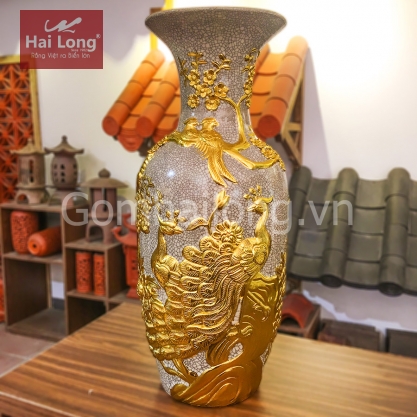 Lo loc binh men ran gao nep dat vang