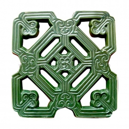 Gạch thông gió hoa cổ men xanh đồng cổ Bát Tràng - Hải Long Tiles Gạch thông gió hoa cổ men xanh đồng cổ Bát Tràng - Hải Long Tiles