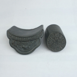 ngói âm dương màu ghi ánh thép ngói âm dương màu ghi ánh thép