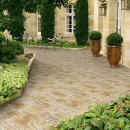 Gạch mộc sống Chậm lát lối đi sân vườn