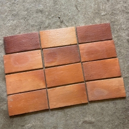 Gạch thẻ ốp tường gốm mộc - gạch thẻ Bát Tràng Gạch thẻ ốp tường gốm mộc - gạch thẻ Bát Tràng