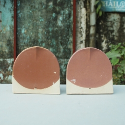 ngói lợp biệt thự màu cam đất