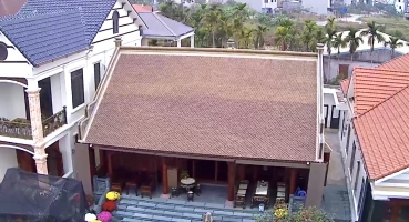 ngói mũi hài cổ tráng men hoàn thổ Bát Tràng