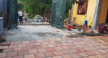 gạch cổ lát nền Bát Tràng