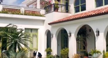 Kiến trúc Villa lợp ngói Địa Trung Hải Mediteriano - Dự án tại Thung Lũng Bản Xôi