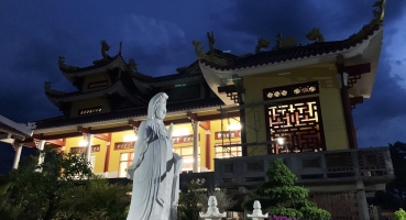 Chùa Long Hoa Bình Định - Dự án ngói lợp âm dương Hải Long_2