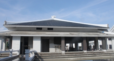 Ngói lợp Nhà hàng tiệc cưới Almaz - Vincom Village Sài Đồng hinh 1