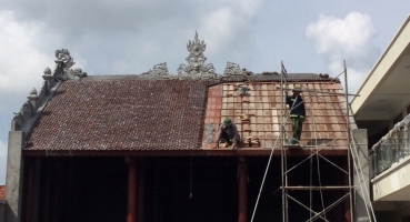 Nhà thờ họ - Hà Nam - Ngói hài kép men Cánh rán Cổ hinh 1