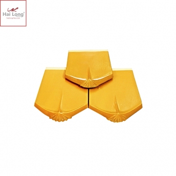 Ngói hài cổ men vàng xôi 01