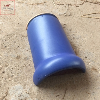 Ngói bò nóc tròn tráng men