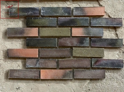 Gạch thẻ hỏa biến màu cháy 01