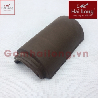 Ngói âm dương chất Sành 01