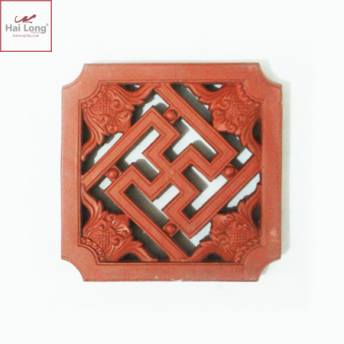 gạch thông gió chữ vạn đất nung