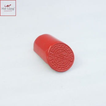 ngói sứ tráng men màu đỏ