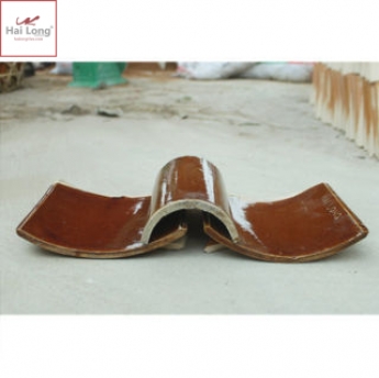 ngói âm dương vàng da lươn