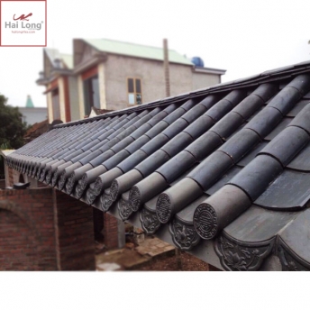 ngói âm dương men ánh thép