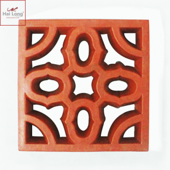 Gạch thông gió đất nung hoa mai Bát Tràng - Hải Long Tiles