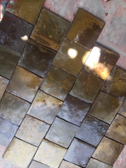 Gạch lát sân men cổ Bát Tràng Gạch lát sân men cổ Bát Tràng