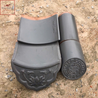 ngói âm dương men ánh thép