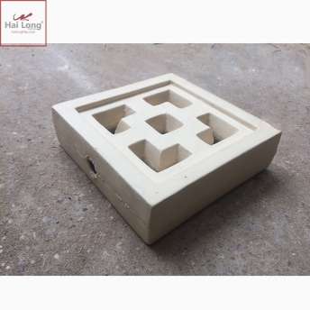 Gạch bông gió cube tráng men Bát Tràng