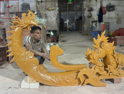 đao mái gốm kiến trúc