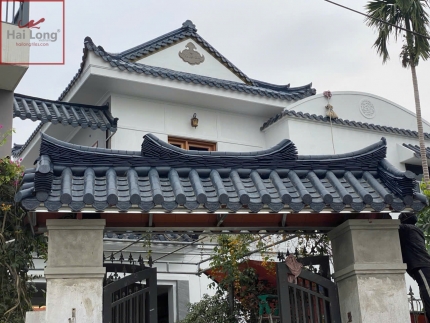 ngói âm dương phong cách Nhật