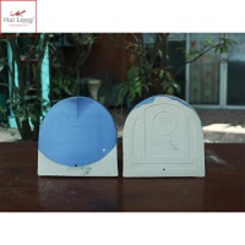 ngói hài 150 tráng men xanh da trời