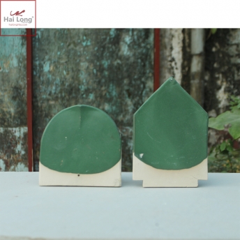 ngói vảy cá 150 màu xanh lá